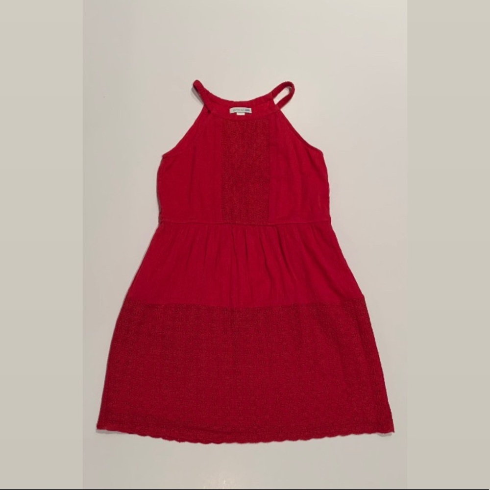 Girls Everly Eyelet Gauze Dress - Garnet Hill